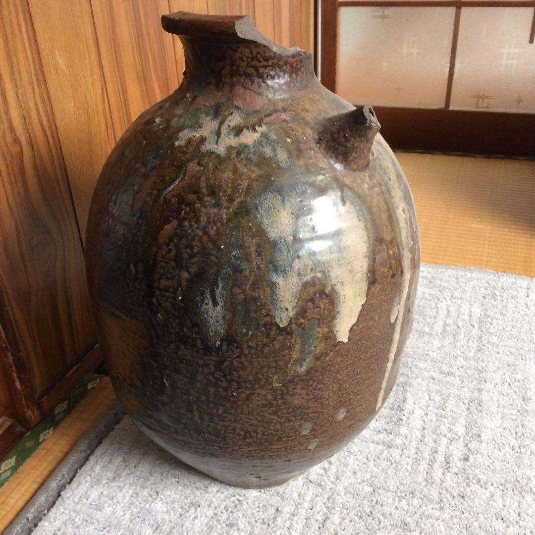 花瓶 備前焼