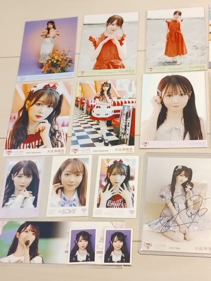 大谷映美里　まとめ売り（直筆あり）