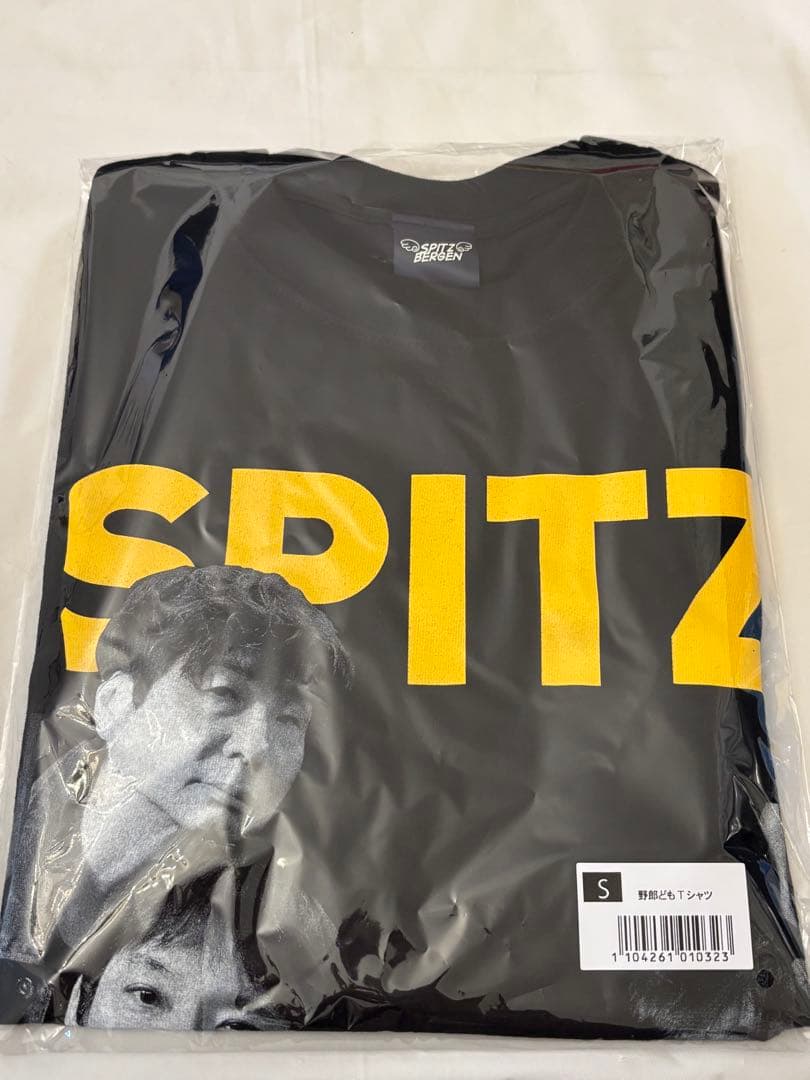 スピッツ ゴースカ 野郎どもTシャツ Sサイズ ＆貼って目立とう！シール 新品