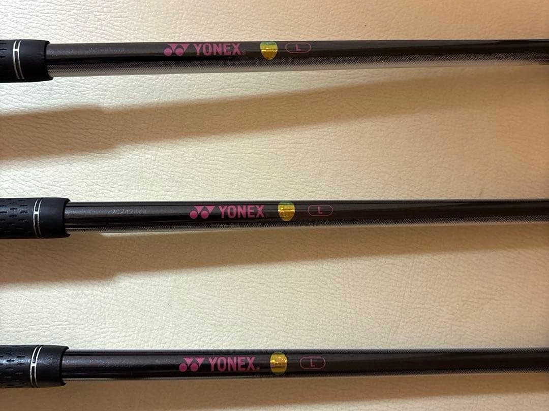 YONEX NANOV ユーティリティ 3本セット ￼ レディース 4.5.6U