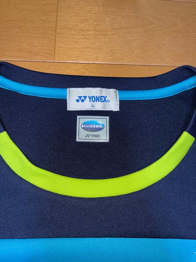YONEX ストライプユニフォーム L ソフトテニス バドミントン
