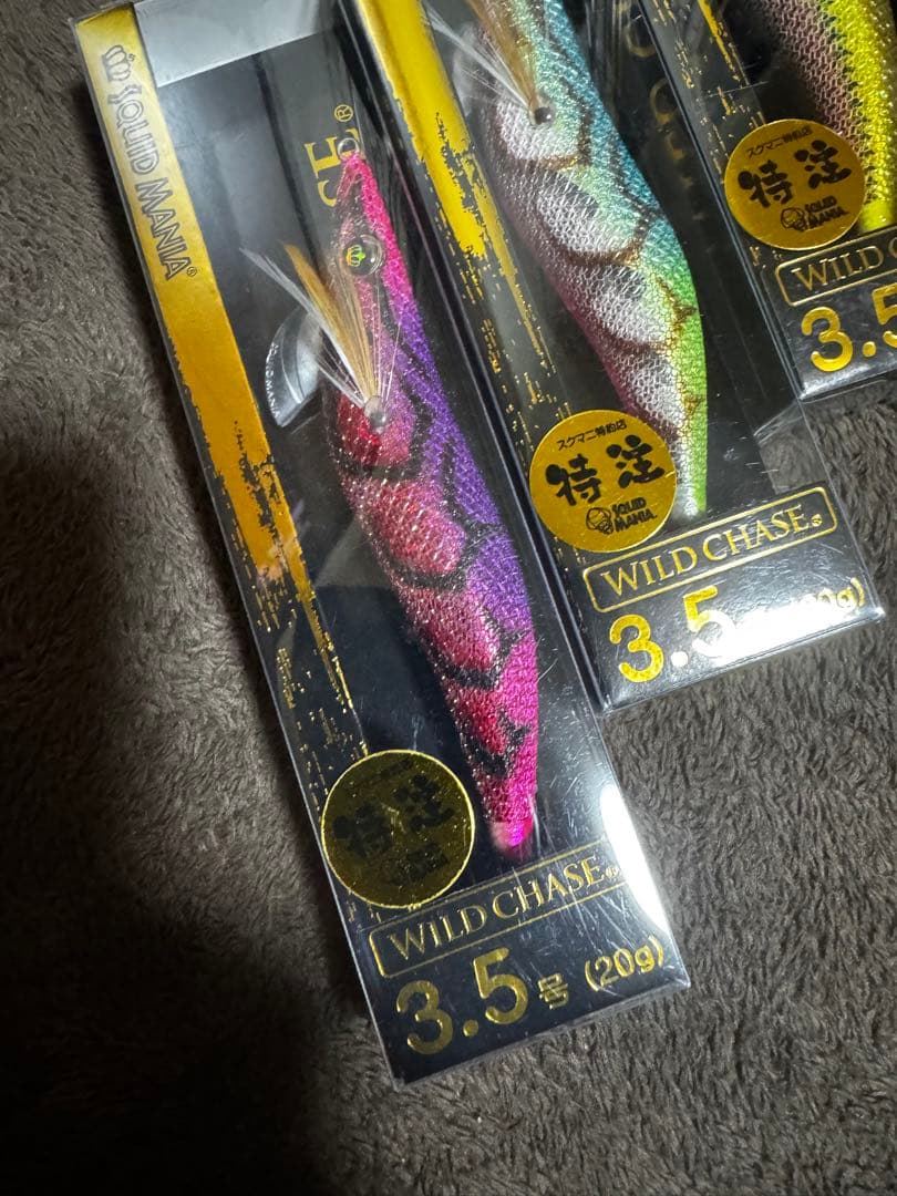 スクイッドマニア　WILD CHASE エギ 3.5号 20g 5個セット