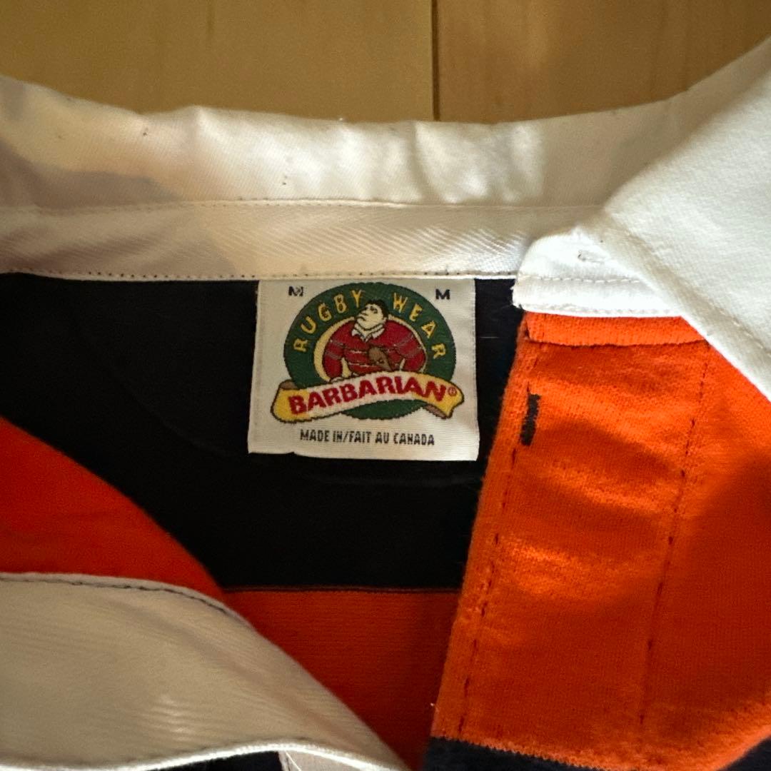BARBARIAN バーバリアン ラガーシャツ 美品 カナダ製　size:M
