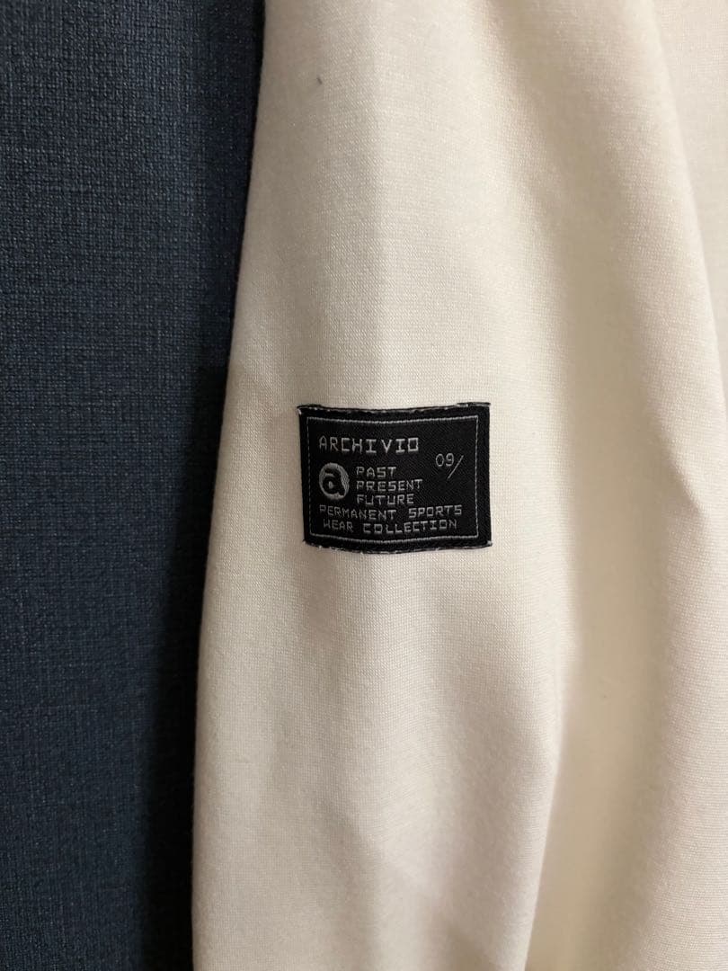 アルチビオ 2023年モデル モックネック 長袖Tシャツ 総柄 ホワイト 48