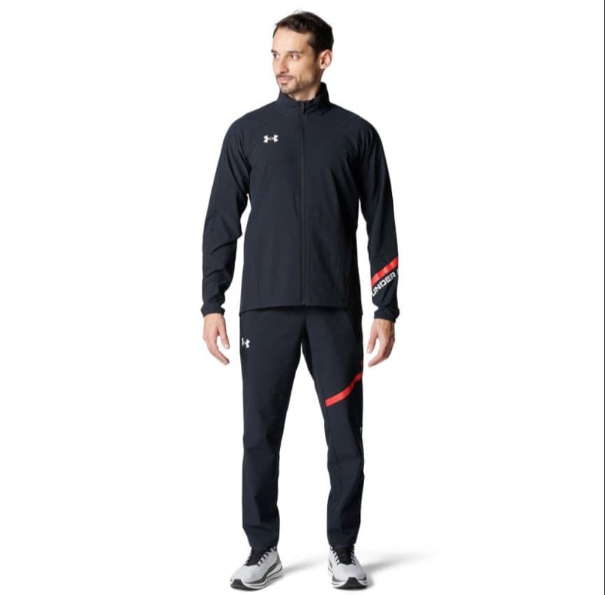 2026 S/S UNDER ARMOUR ウーブン セットアップ　BLK/LG