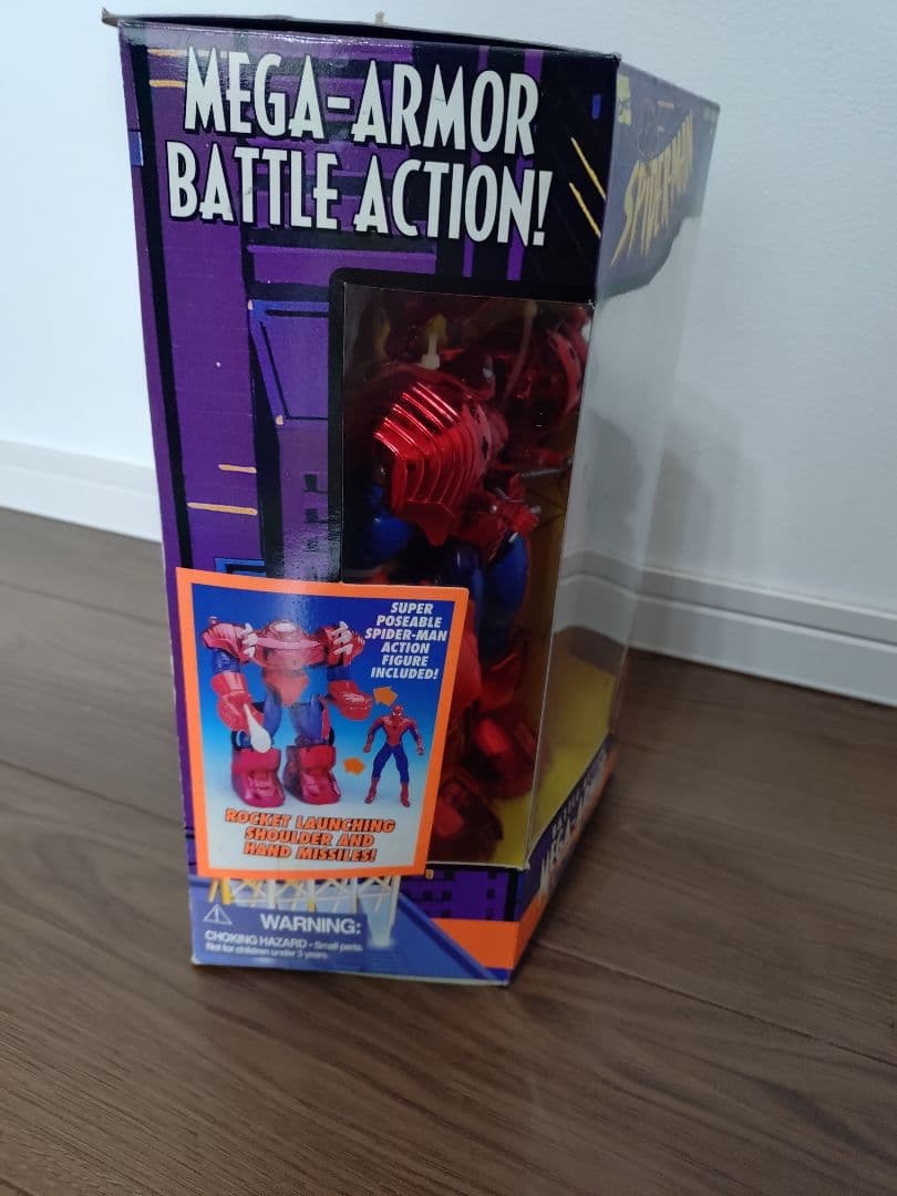 MEGA-ARMOR SPIDER-MAN フィギュア TOYBIZ