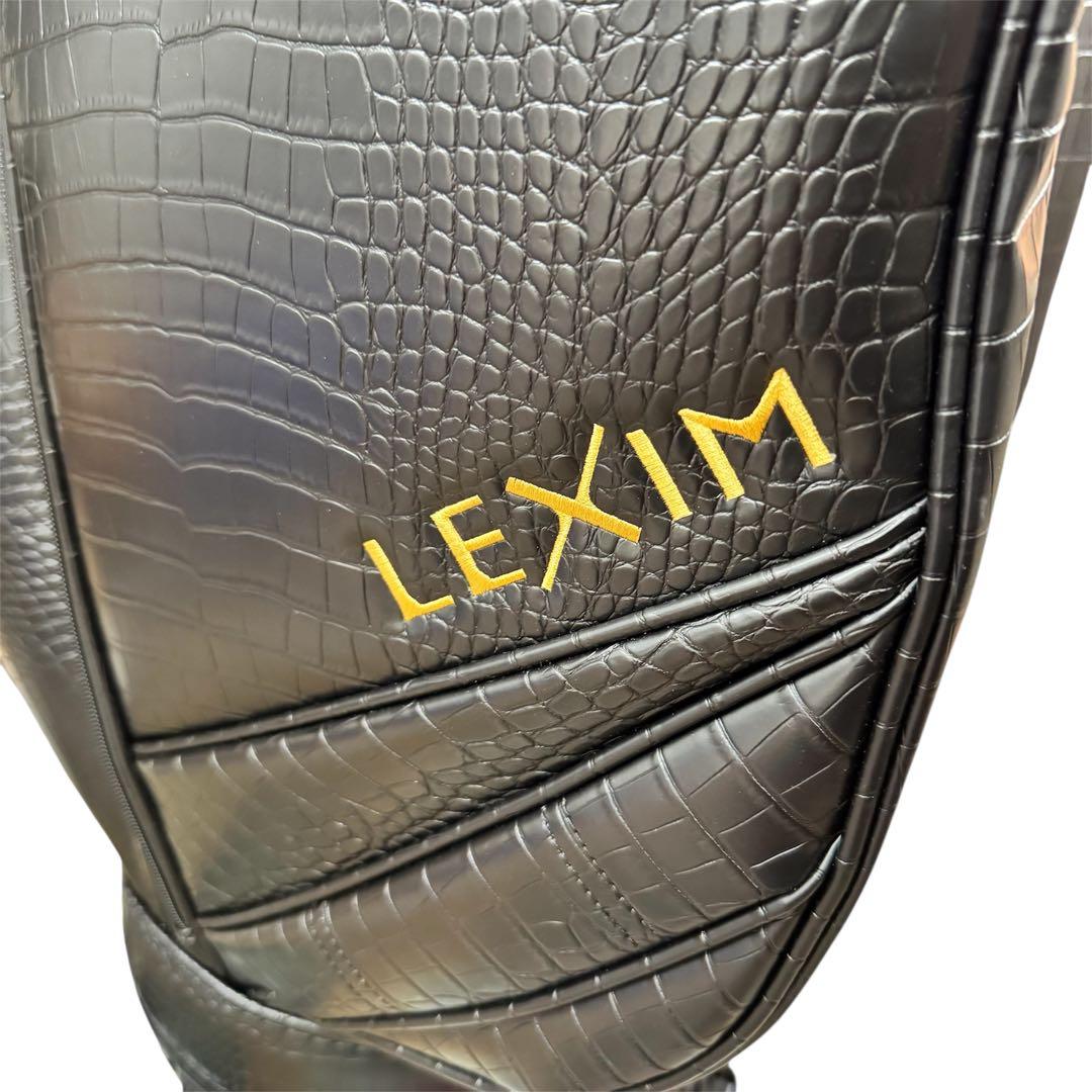 新品未使用 LEXIM キャディバッグ 黒