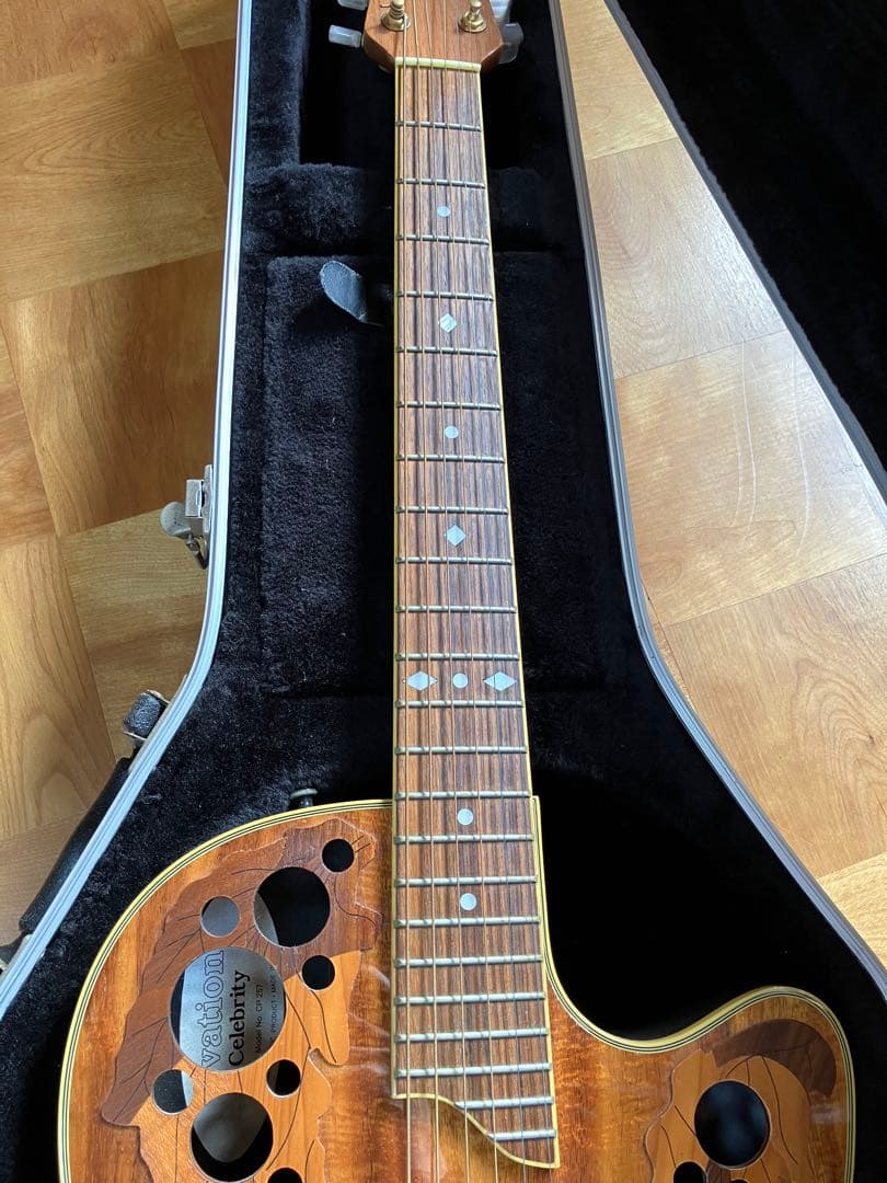 Ovation celebrity エレアコ CP257 ハードケース付