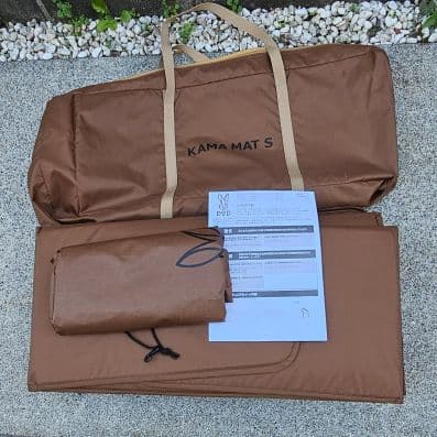 KAMA MAT S ブラウンキャンプマット マットシートセット