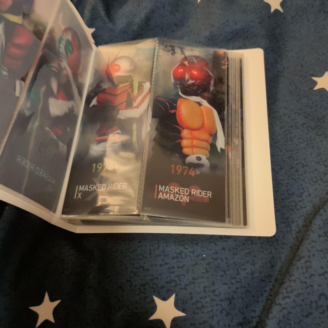 仮面ライダーストア　クリアしおり　コンプリートセット