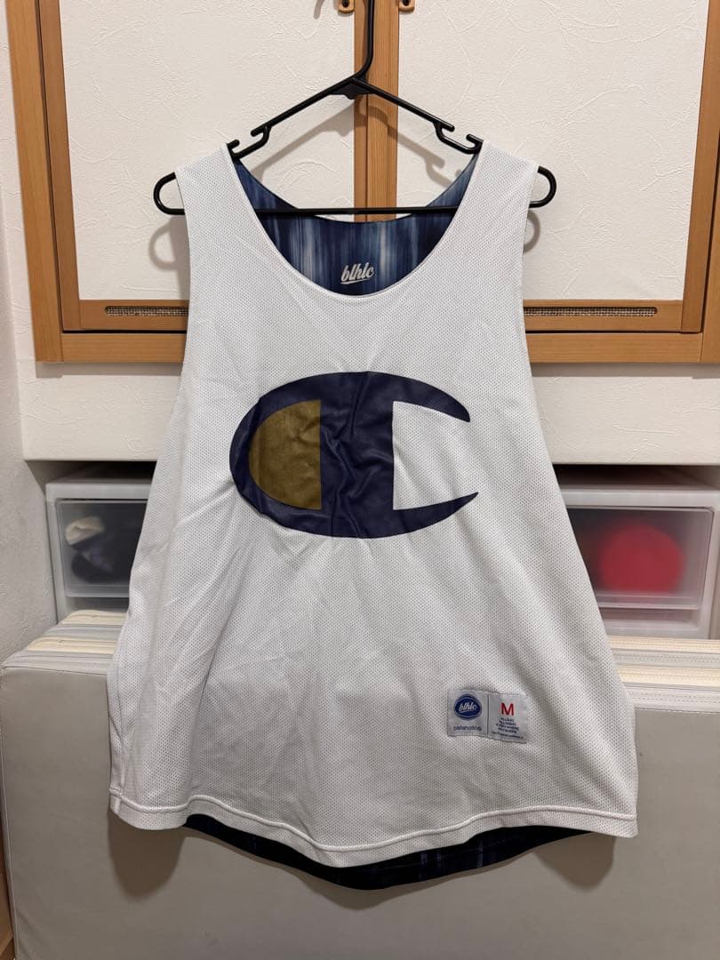 希少 完売 BALLAHOLIC×Champion ユニフォーム 上M下S