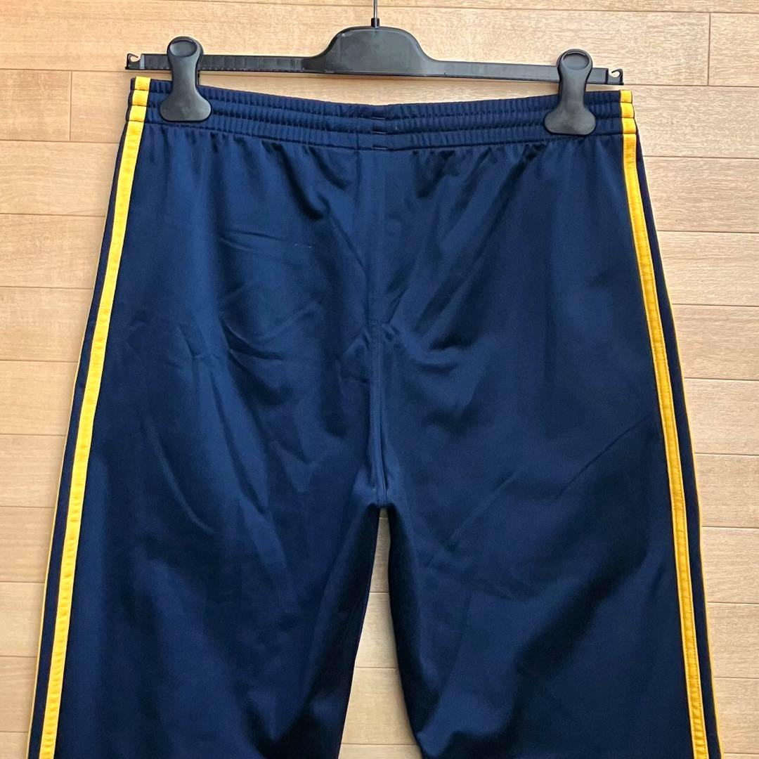 M アディダスオリジナルス ファイヤーバード トラックパンツ 青橙ジャージパンツ