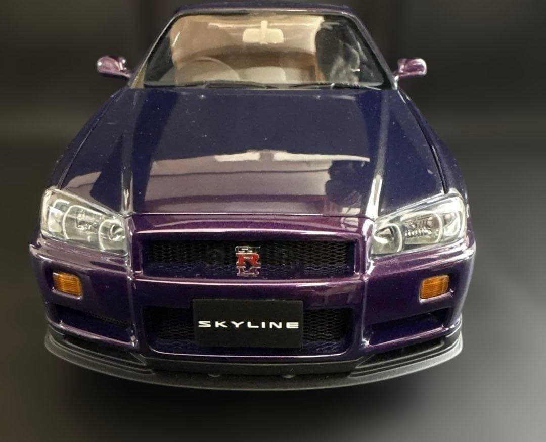 オートアート スカイラインGT-R 1/18 R34