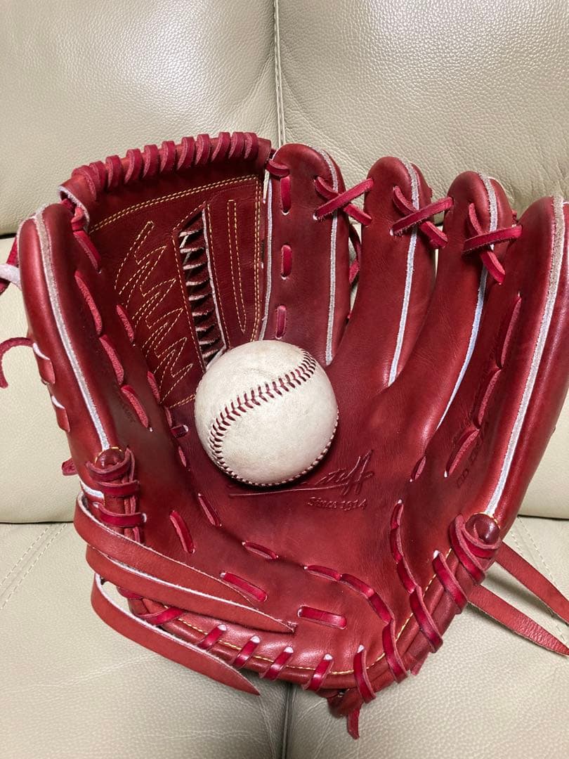 Wilson Staff 硬式グローブ レッド　30cm