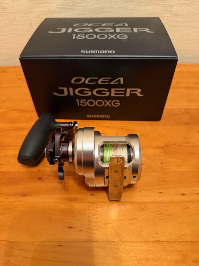 21オシアジガー 1500XG 新品替えスプール付き