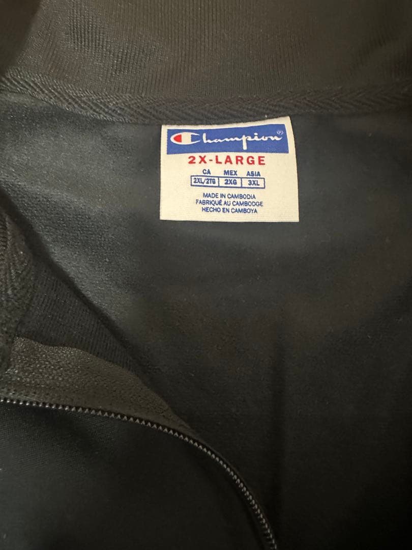 未使用　dead stock Champion ジャージジャケット 2XL