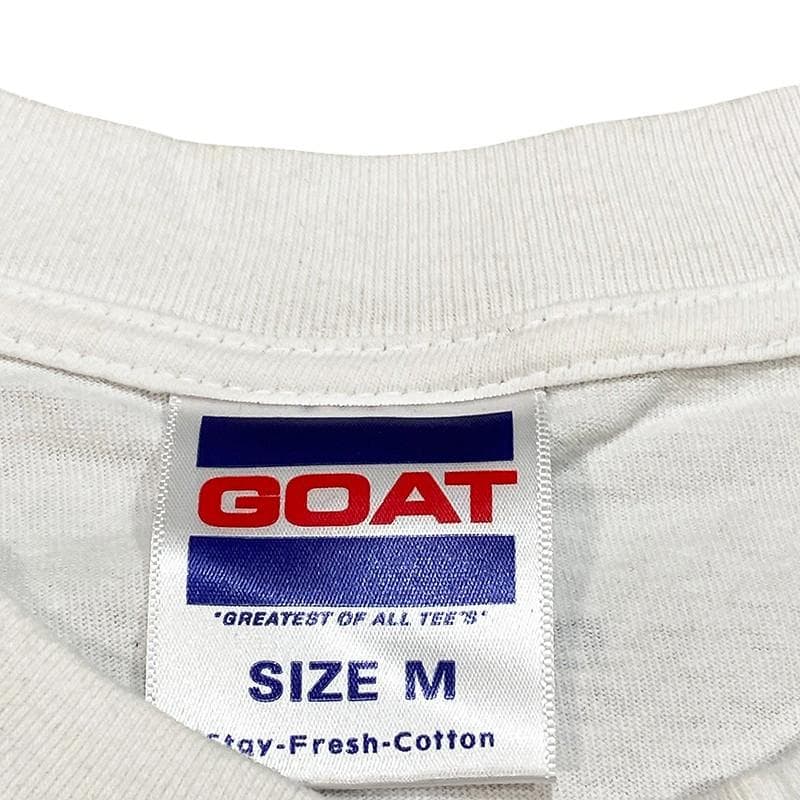 BRIEFING ブリーフィング×GOAT ゴート 半袖 Tシャツ M ホワイト
