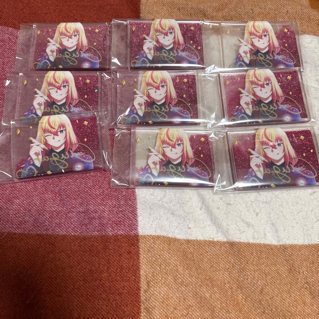 ビバレン XlamV アグリ バースデー ラメ入りアクリルブロック まとめ売り