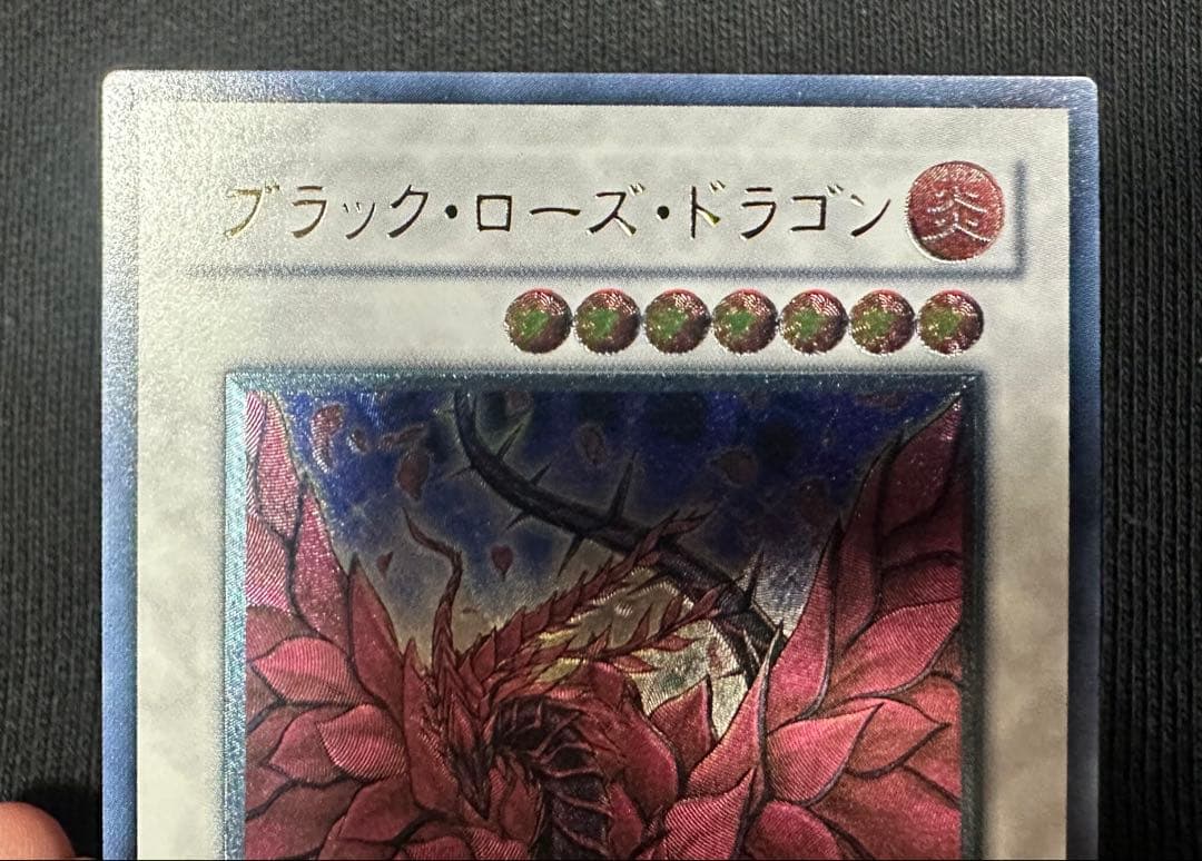 ブラック・ローズ・ドラゴン レリーフ　美品　②
