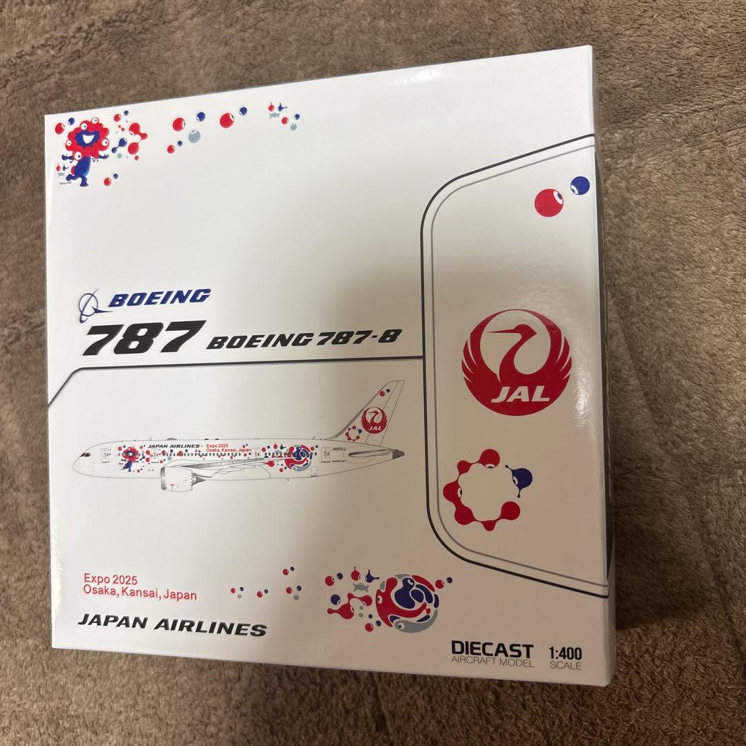 JCWings JAL B787-8 EXPO2025 1/400 ミャクミャク