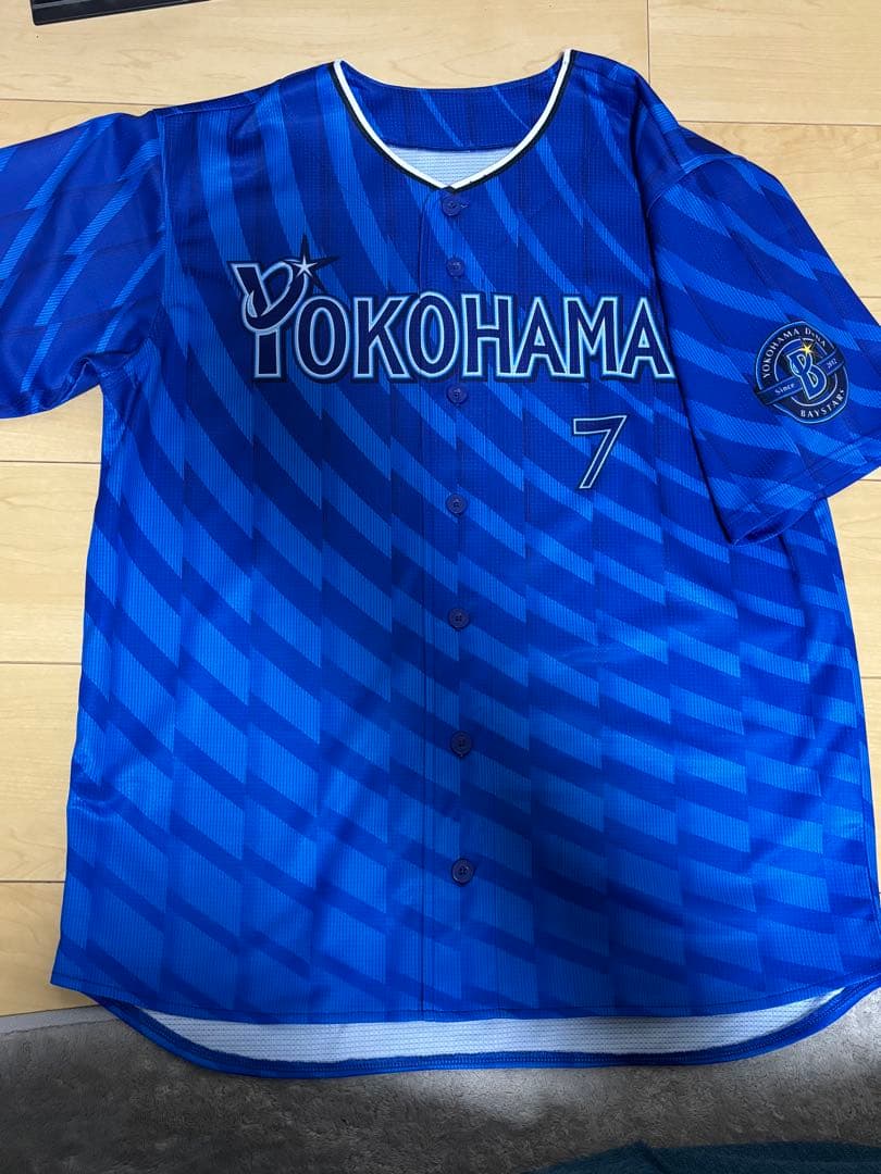 横浜DeNAベイスターズ 佐野恵太 ビジター ユニフォーム L