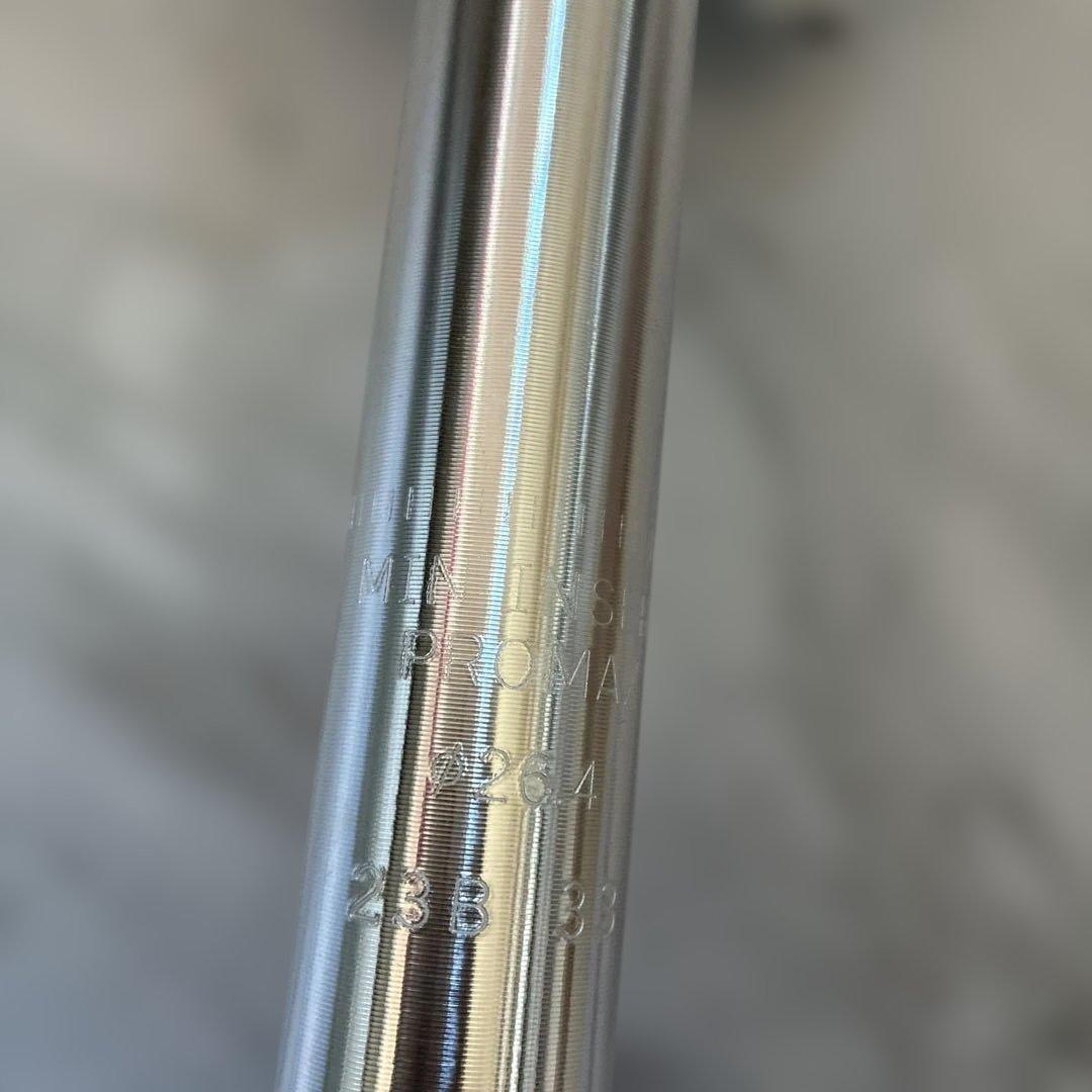 SUNLITE アルミ シートポスト 350mm シルバー