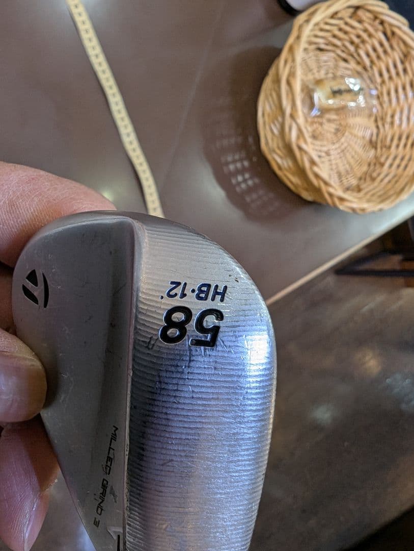 ミルドグラインド 3 58°ウェッジ　ダイナミックゴールド