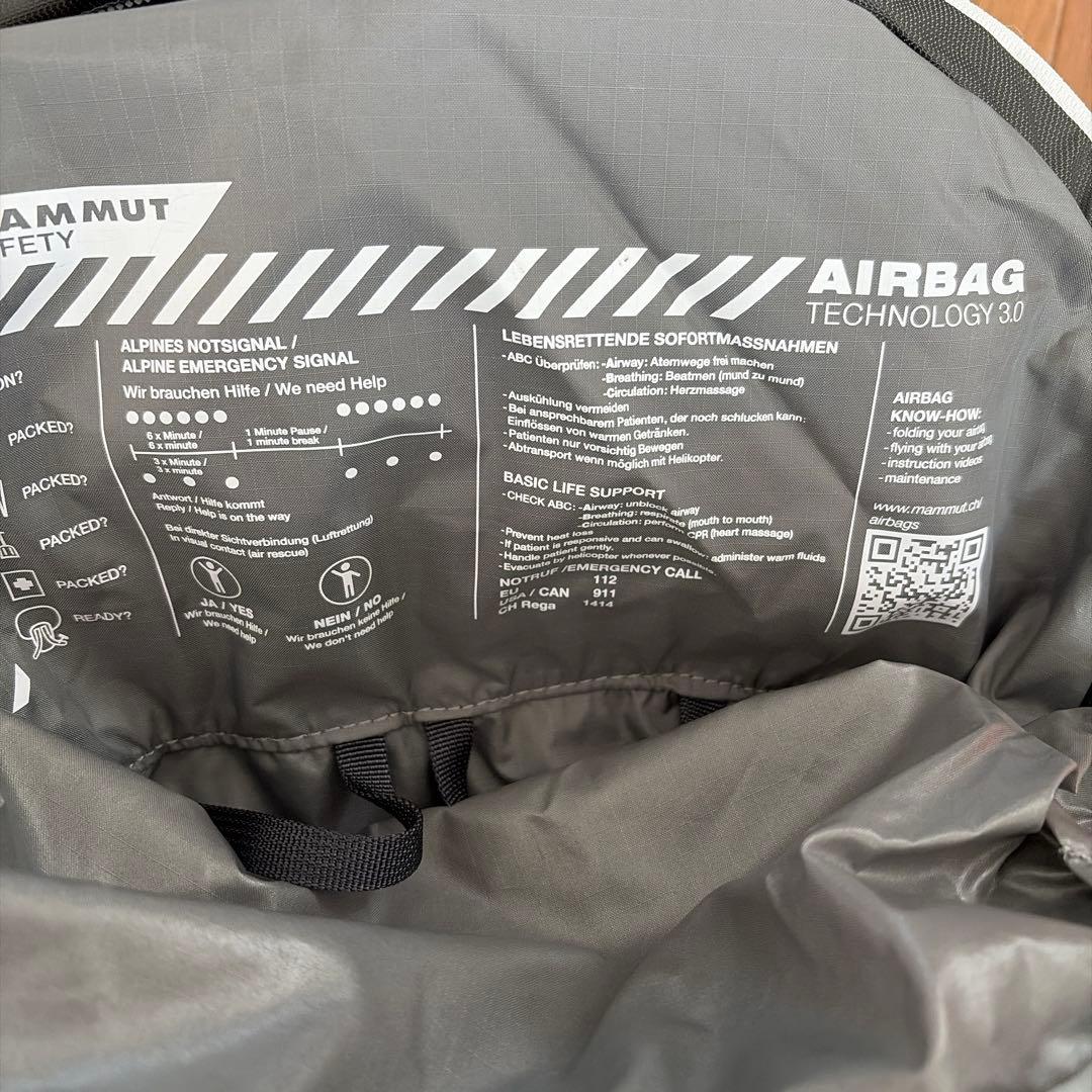 スキー MAMMUT AIRBAG 3.0