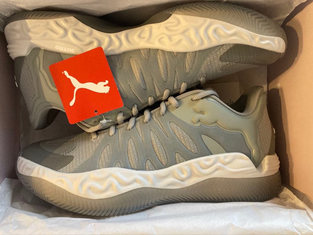シューズ(男性用) puma Hali1 smoke gray 29.0cm