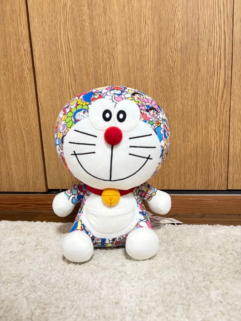 ドラえもん ぬいぐるみ 村上隆　タグ付き