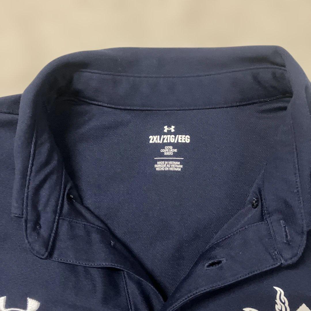 j28)美品琉球キングスポロシャツ微裏起毛Tシャツアンダーアーマー 2枚組XXL