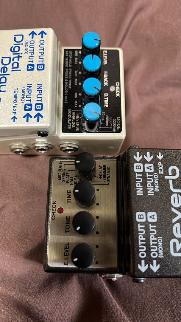 BOSS RV-6 & DD-7 エフェクターセット
