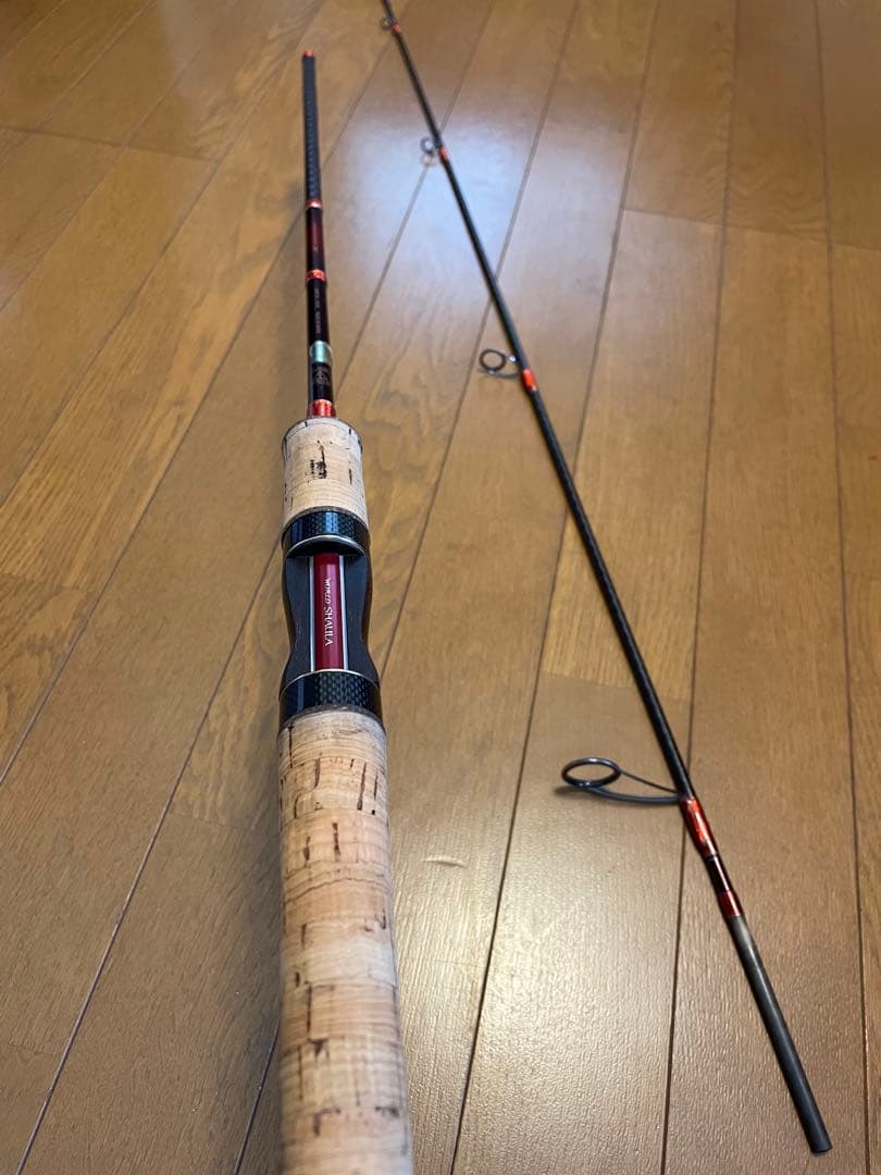 【良好品】シマノ　ワールドシャウラ　2651F-2　赤シャウラ SHIMANO