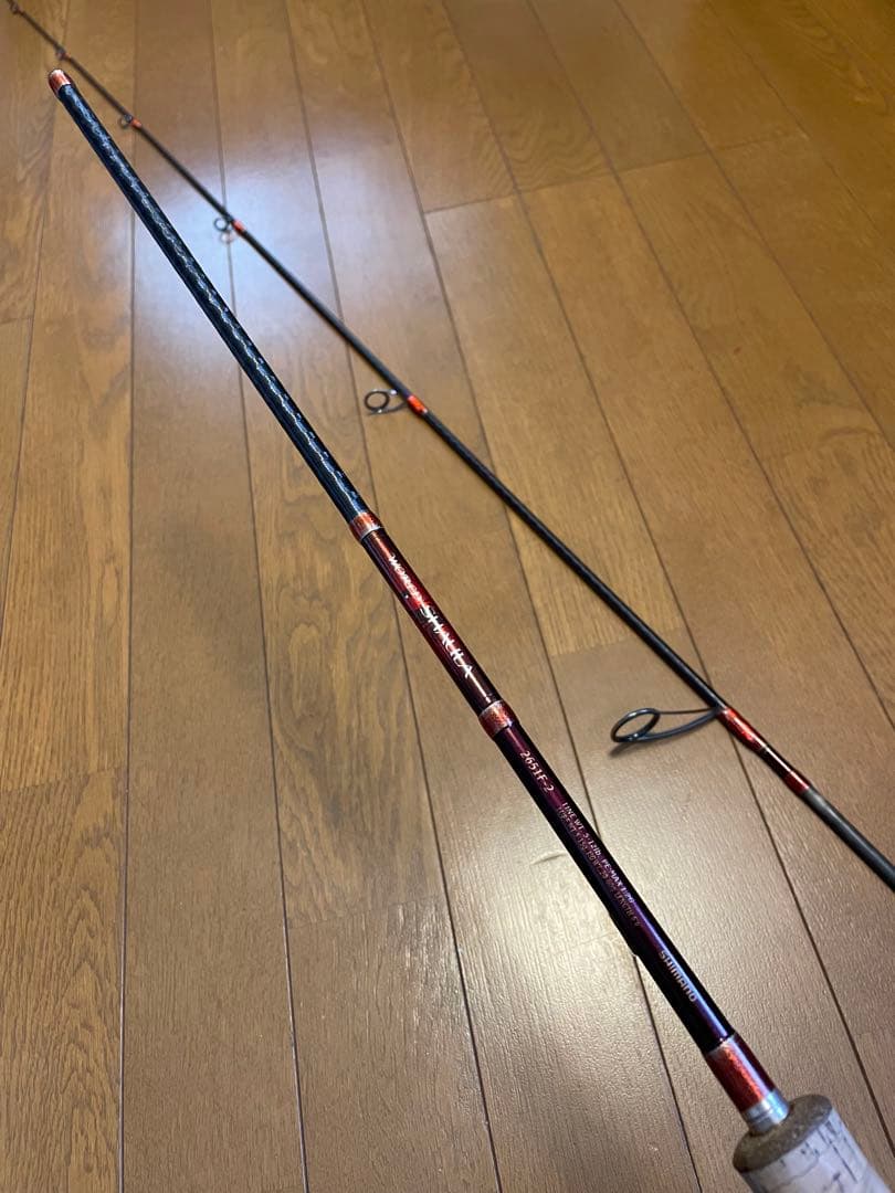 【良好品】シマノ　ワールドシャウラ　2651F-2　赤シャウラ SHIMANO