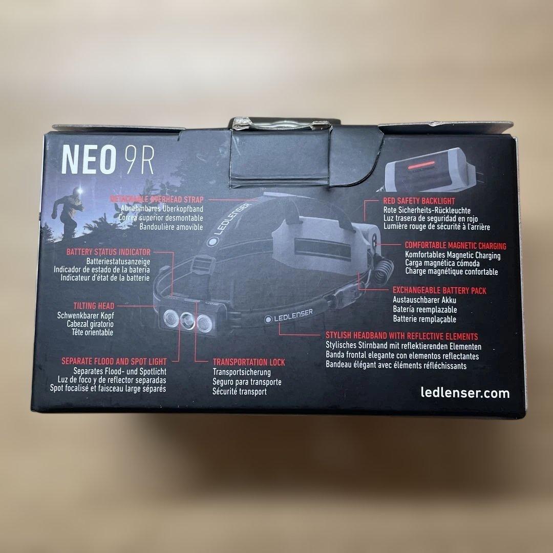 【週末お値下げ中】LED LENSER NEO9R ヘッドランプ