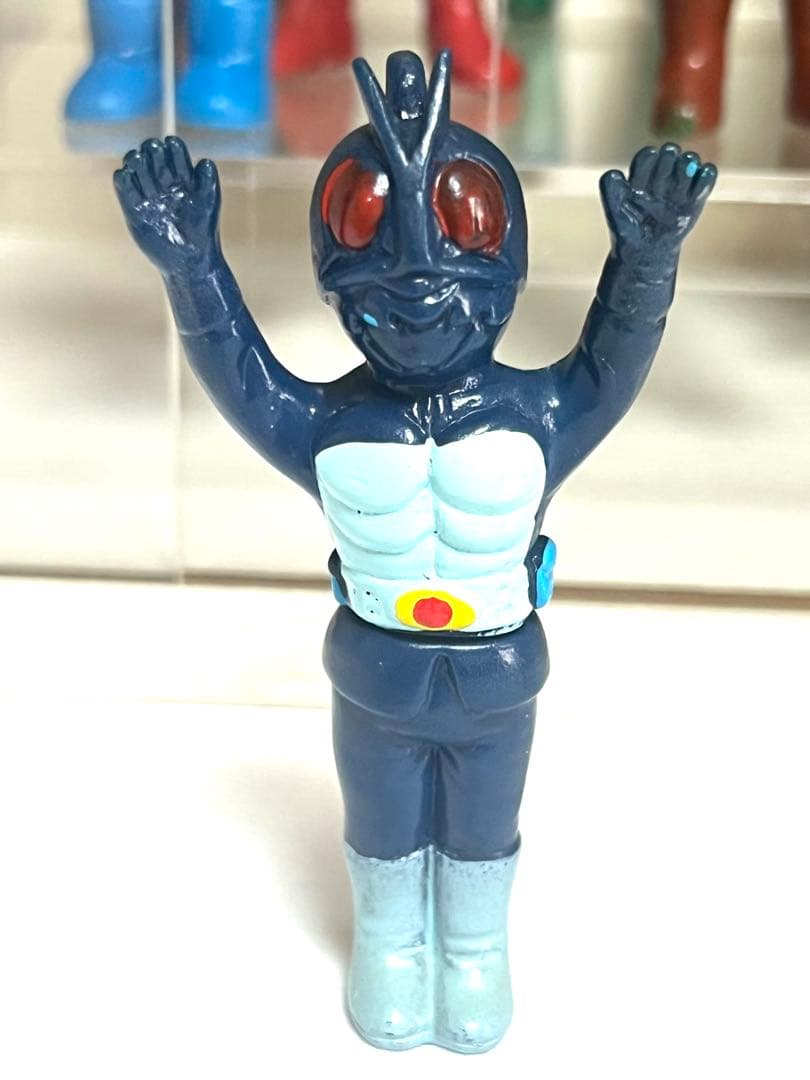 珍色！希少！仮面ライダー ソフビ ペンダント パチ（ポピー タカトク 旧バンダイ