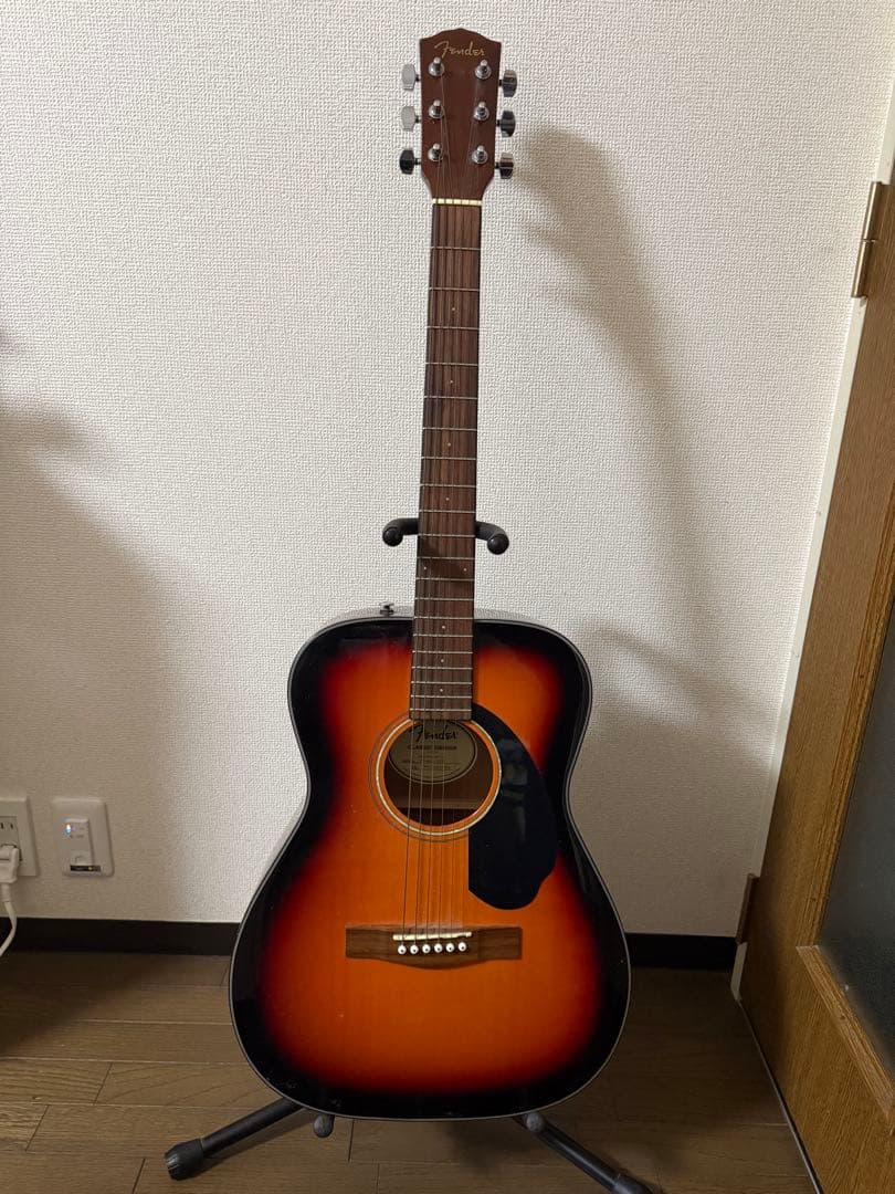 美品　Fender サンバースト　アコースティックギター
