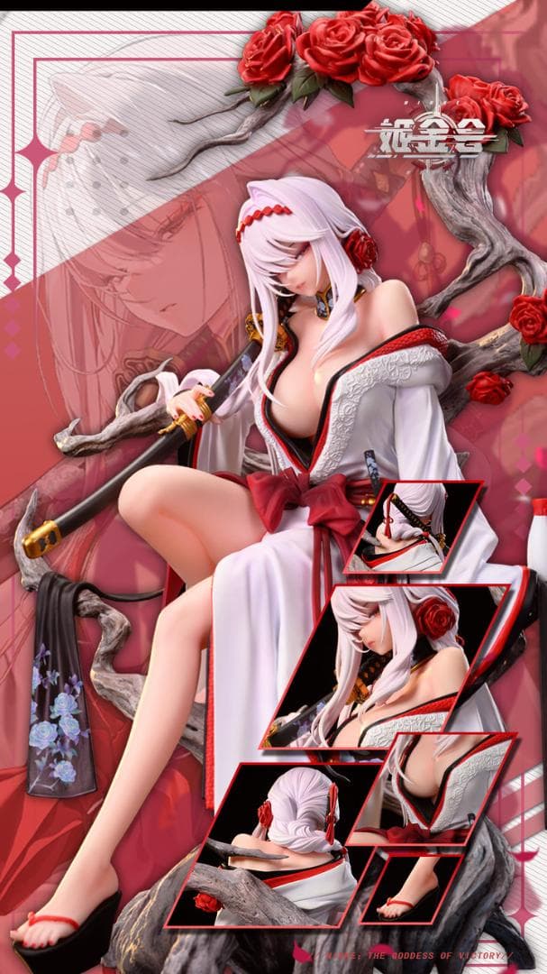 勝利の女神：NIKKE　紅蓮　1/6　ガレージキット　塗装済完成品　フィギュア