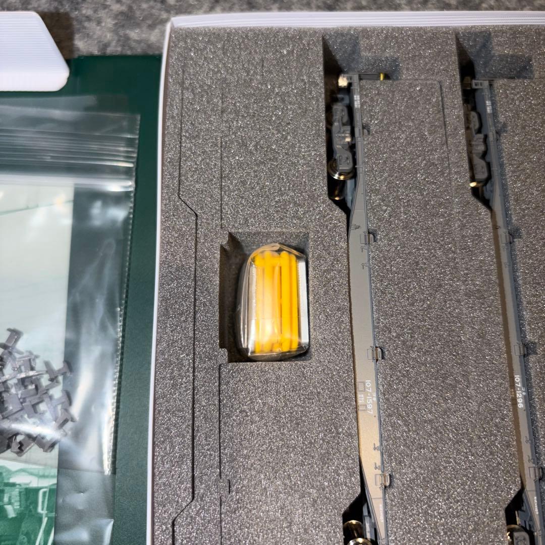 KATO 10-1963 コキ104+107（JRFなし）コンテナ無積載10両