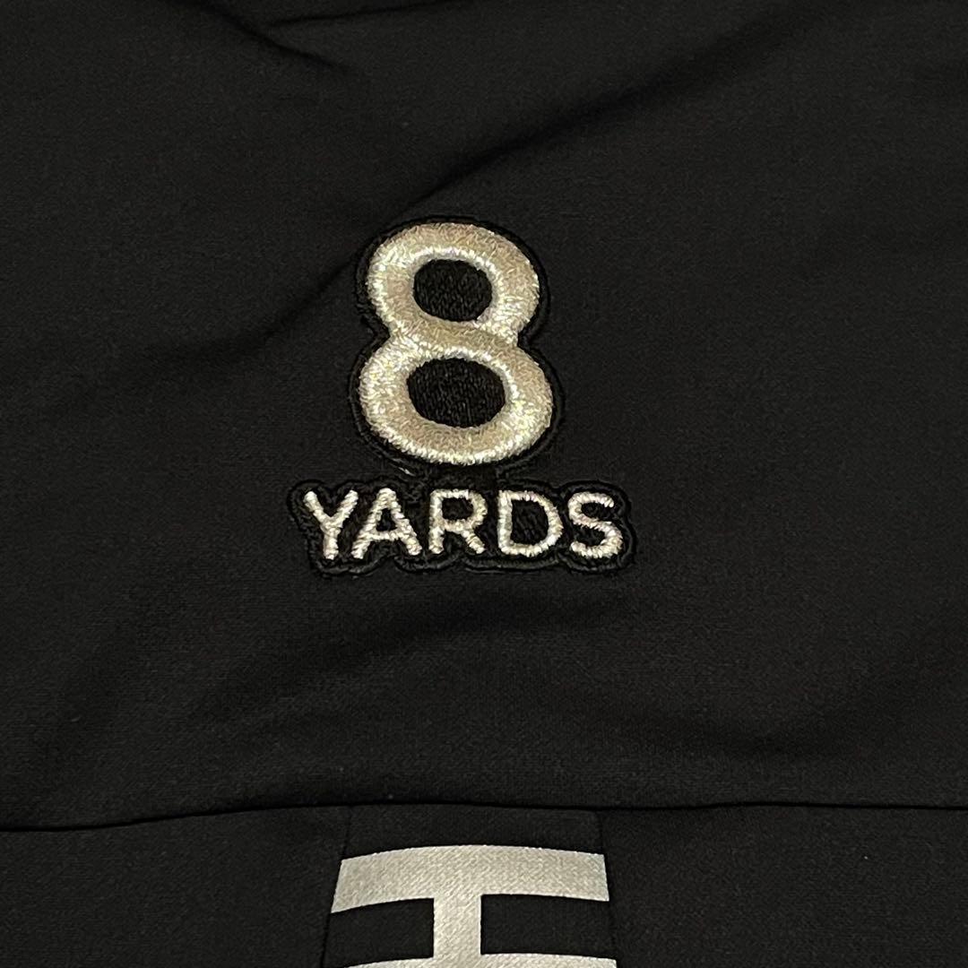 レア 美品 8Yards バイカラー ドライポロシャツ ゴルフ ブラック レッド