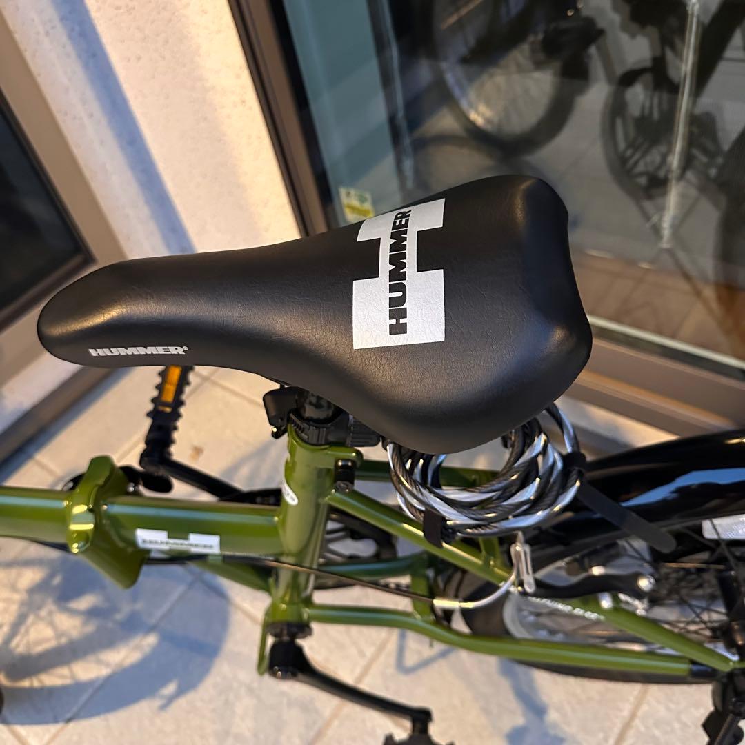 HUMMER 折りたたみ自転車 大人用【手渡し限定】