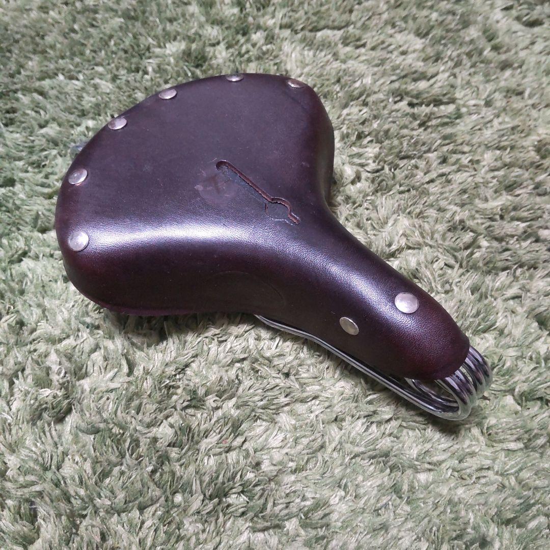 新品未使用・PALACE★デッドストック品★ビンテージ レザーサドル★昭和