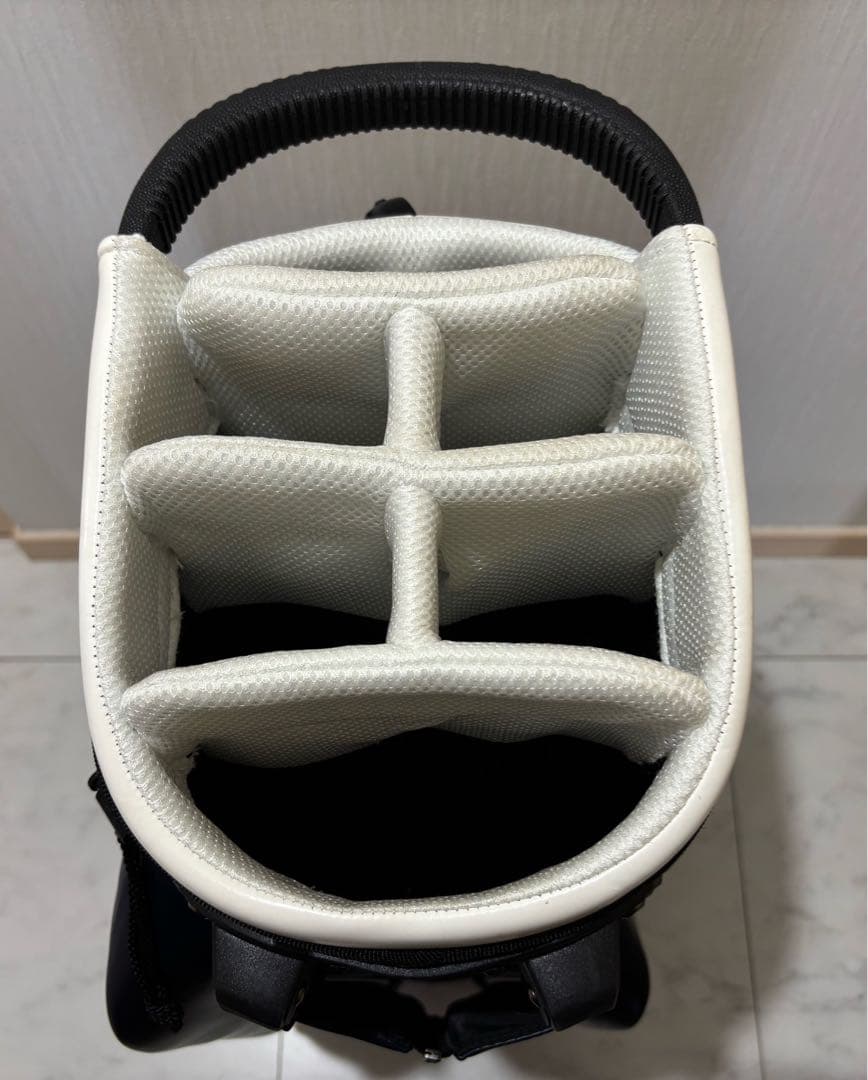 美品　アドミラル ゴルフ スタンド キャディバッグ ネイビー