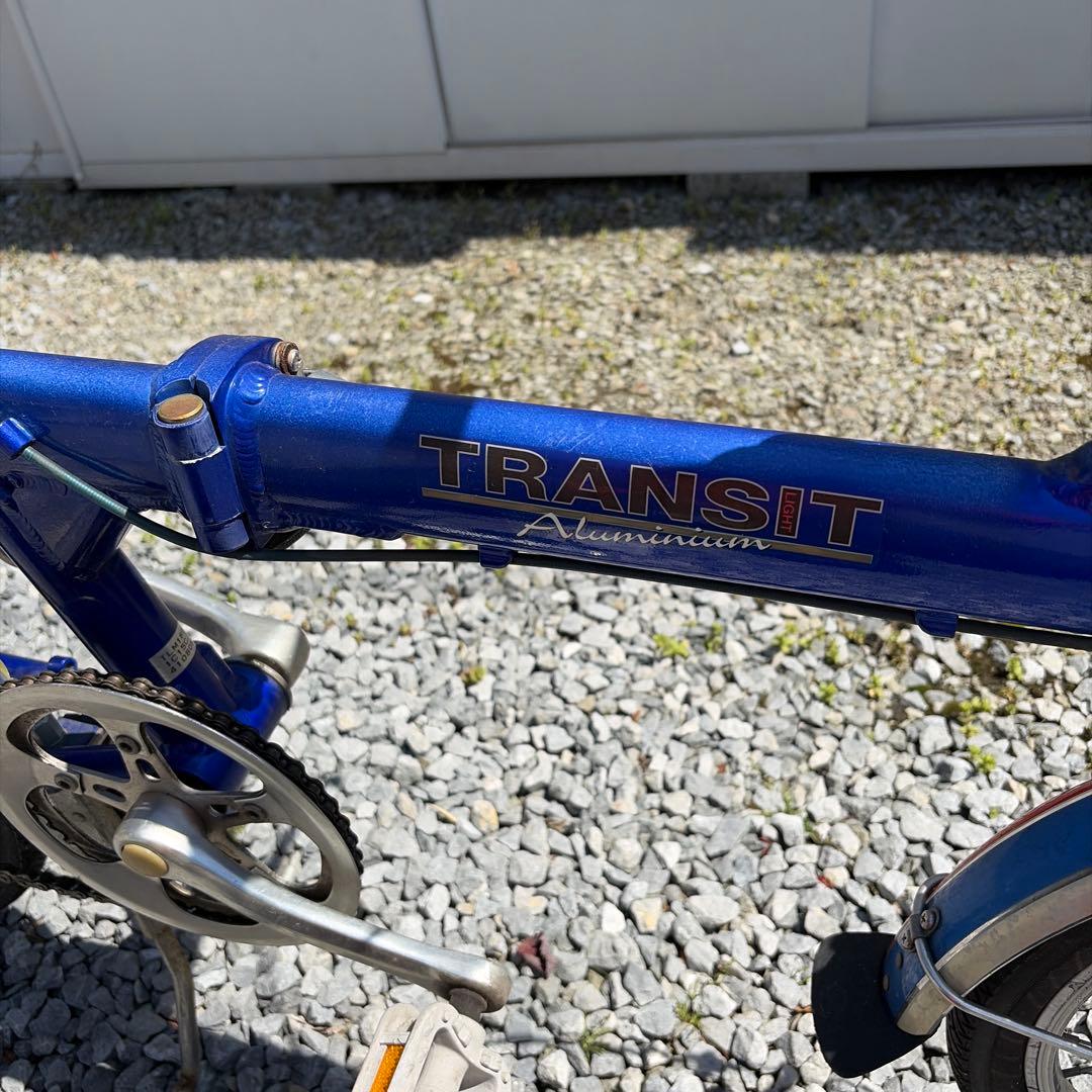 ブリヂストン　トランジット　折りたたみ　トリコロールカラー　※引き取り限定※