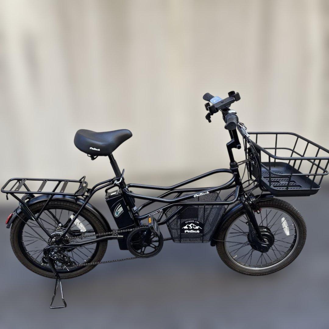 PELTECH 電動自転車GRC-515L ブラック 8Ah 1年未満 都内発送