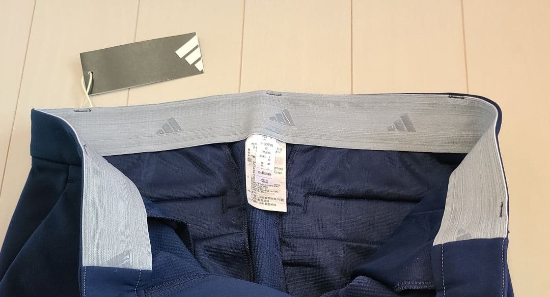 新品 adidas アディダス EX STRETCH ゴルフパンツ W82cm