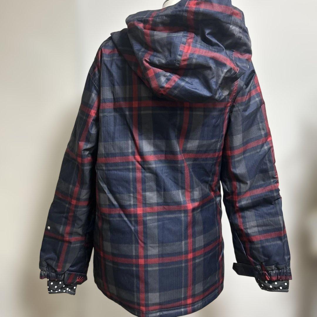 三　新品　未使用　スキーウェア　SIROP　シロップ　Sサイズ　チェックネイビー