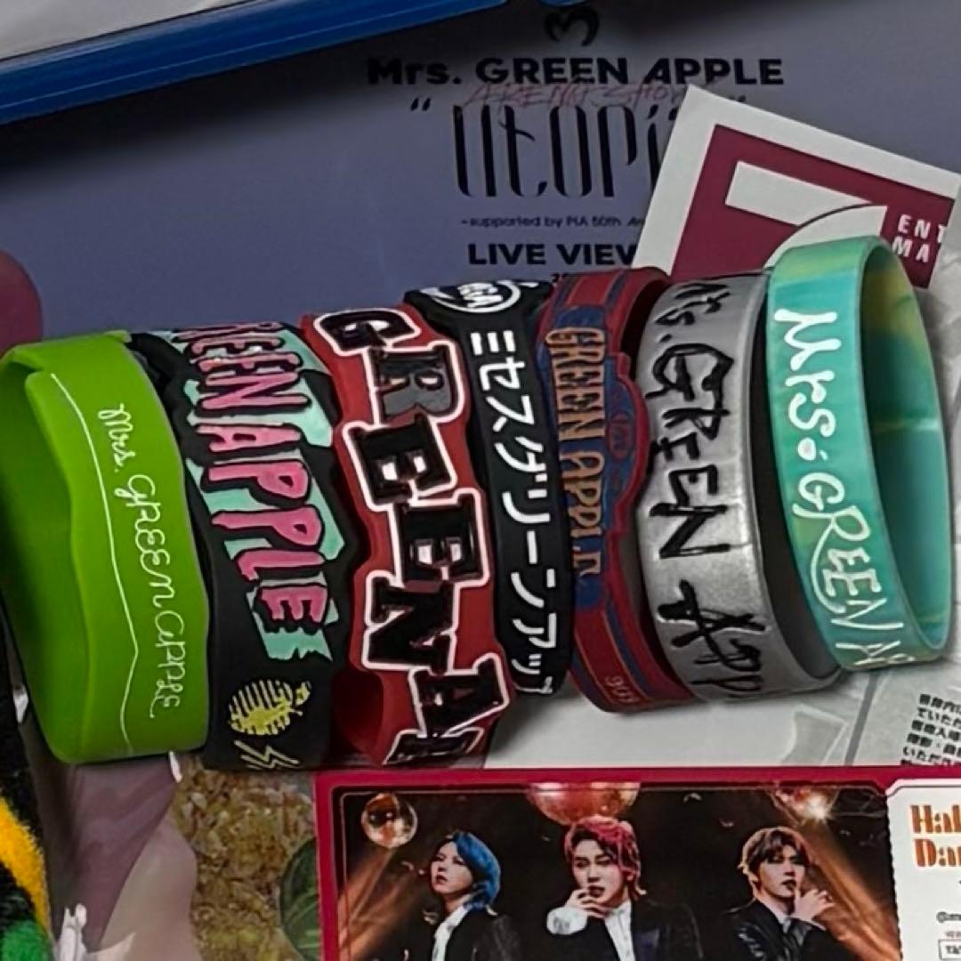 Mrs. GREEN APPLE ラバーバンド 7個セット