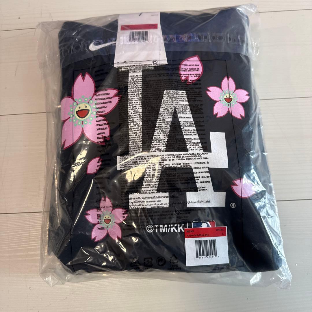 村上隆 MLB TOKYO SERIES パーカー Lサイズ黒