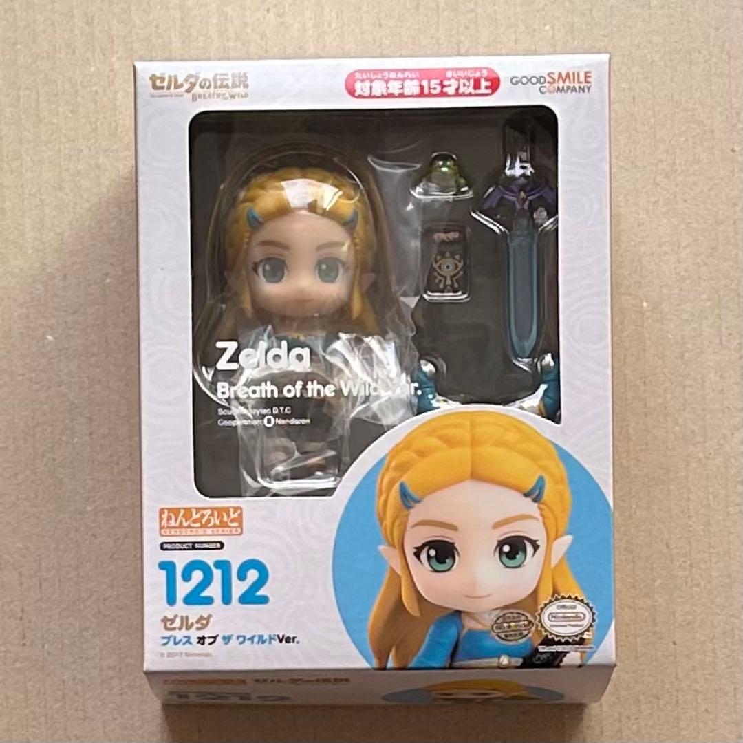 新品未開封 ねんどろいど ゼルダの伝説 ゼルダ姫 ブレスオブザワイルド BotW